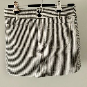 Madewell Stripe Stretch Skirt